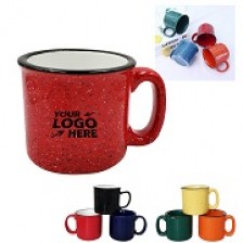 13 Oz. Ceramic Speckled Campfire Mug
